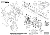 Bosch 0 602 490 431 EXACT 6 Cordless Screw Driver Spare Parts